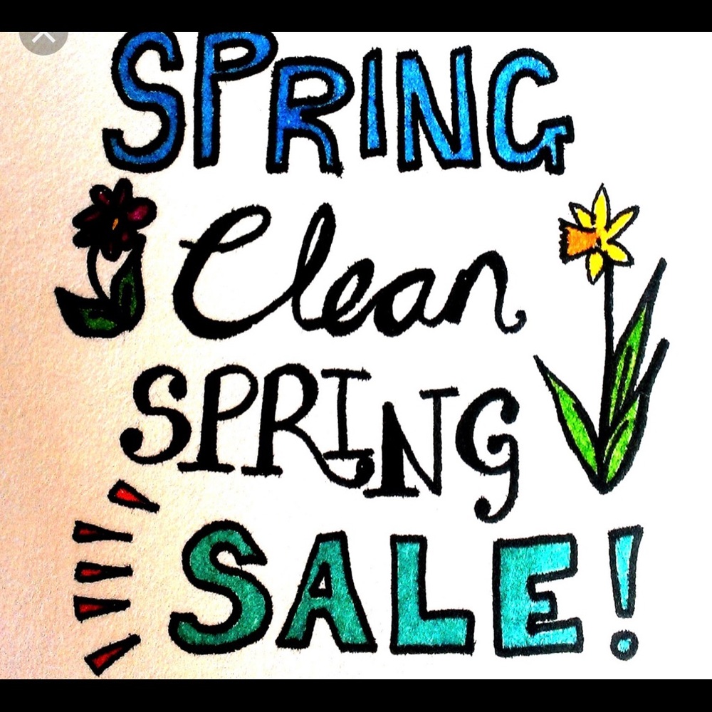 Spring clean out sale only today!!